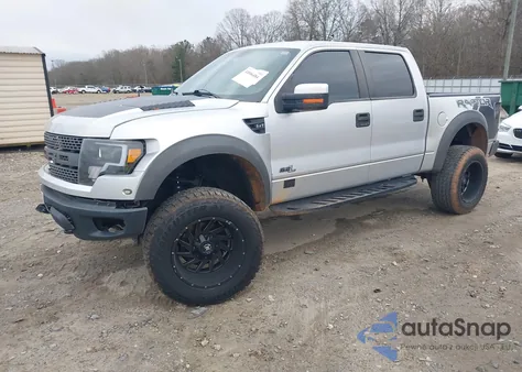 2012 Ford F-150 Svt Raptor z USA, uszkodzony, nr VIN 1FTFW1R66CFA99785